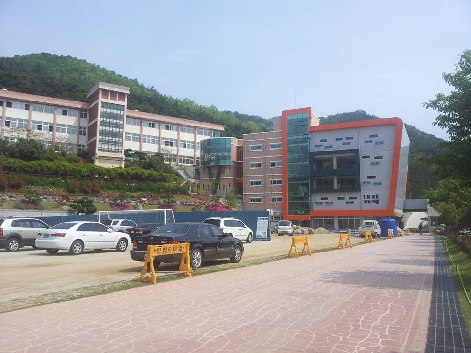 전남 순천시 효산고등학교 전경